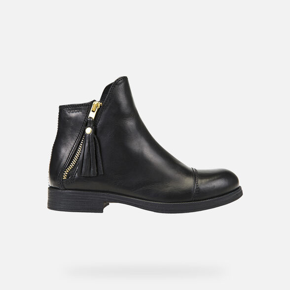 Geox Agata Ankle Boot Black