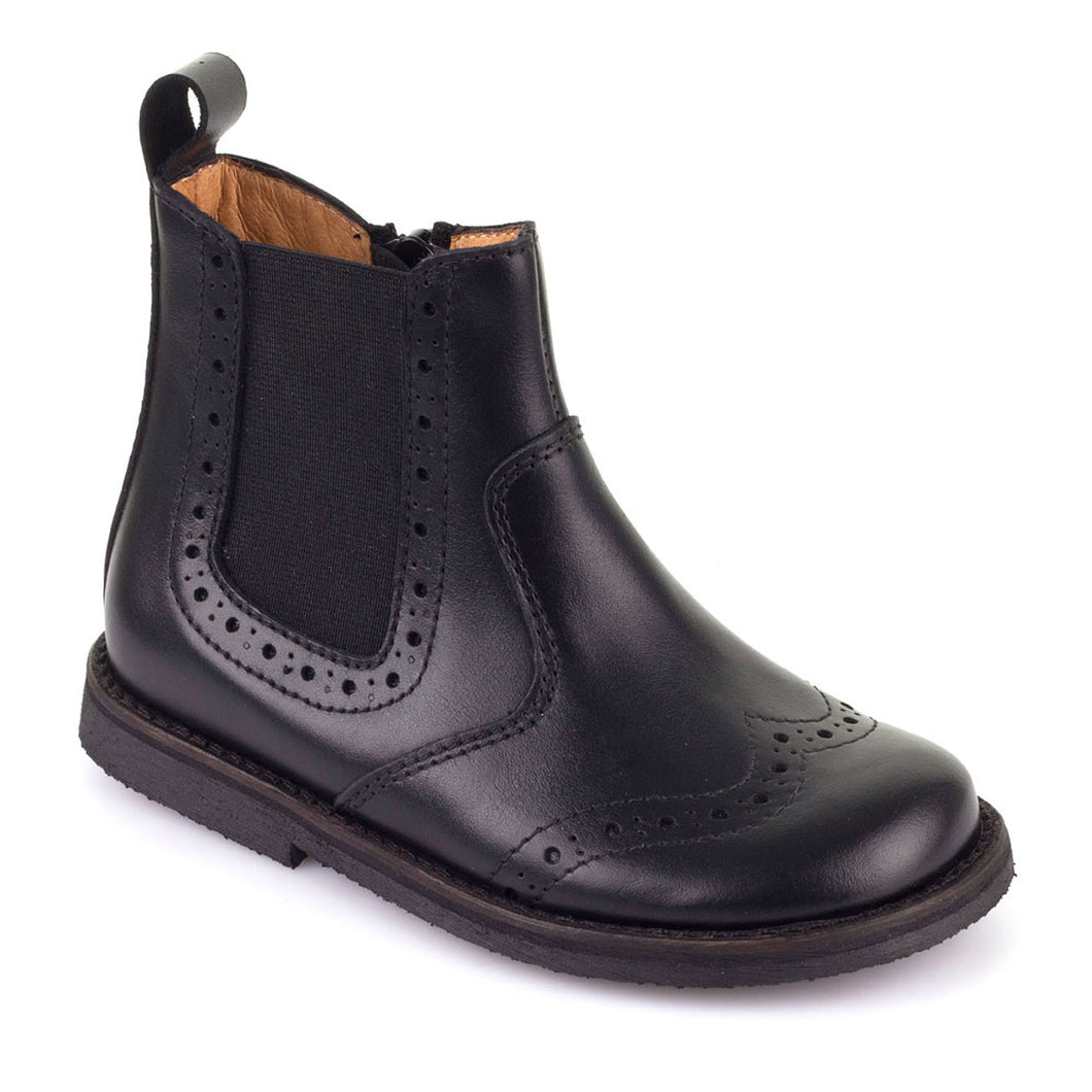 Froddo Black Leather Boot G3160061