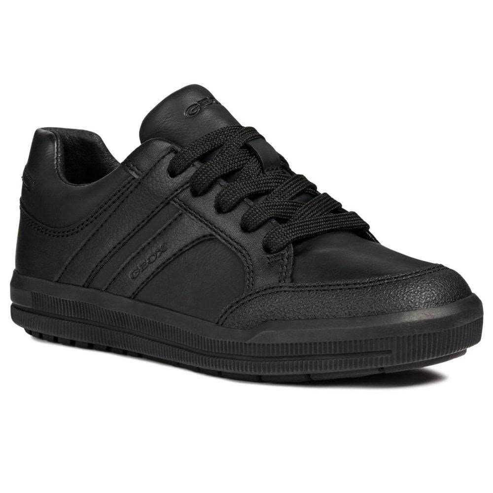 Geox Arzach Lace-up School Shoes with Zip on the inside